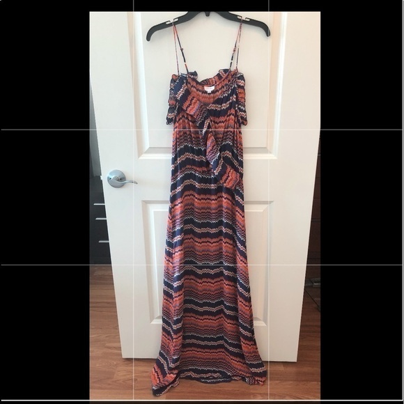 Parker Silk Maxi Dress - Picture 1 of 15